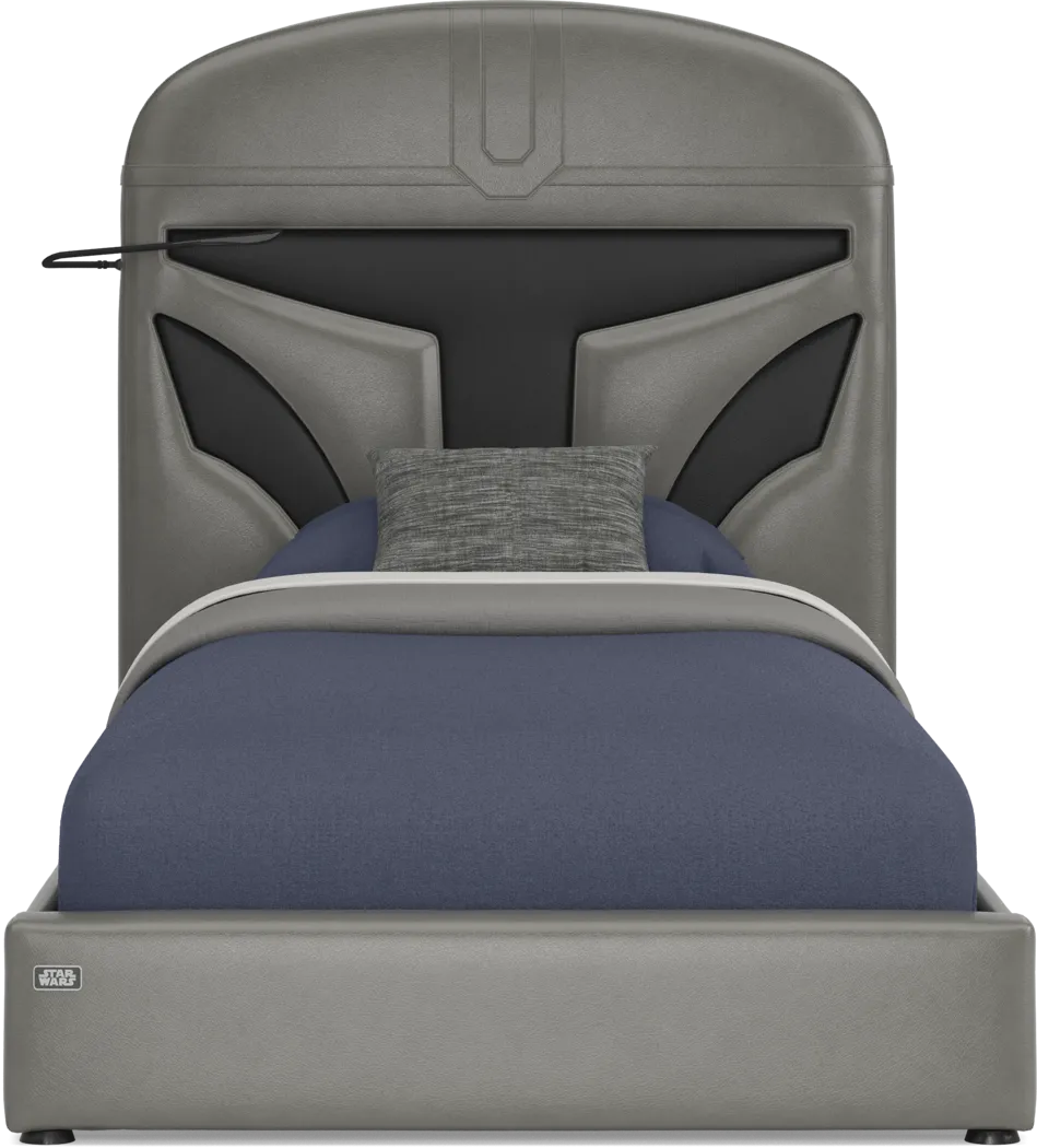 Star Wars Black Bedroom with Twin Mandalorian Bed - Thumbnail - Image 5