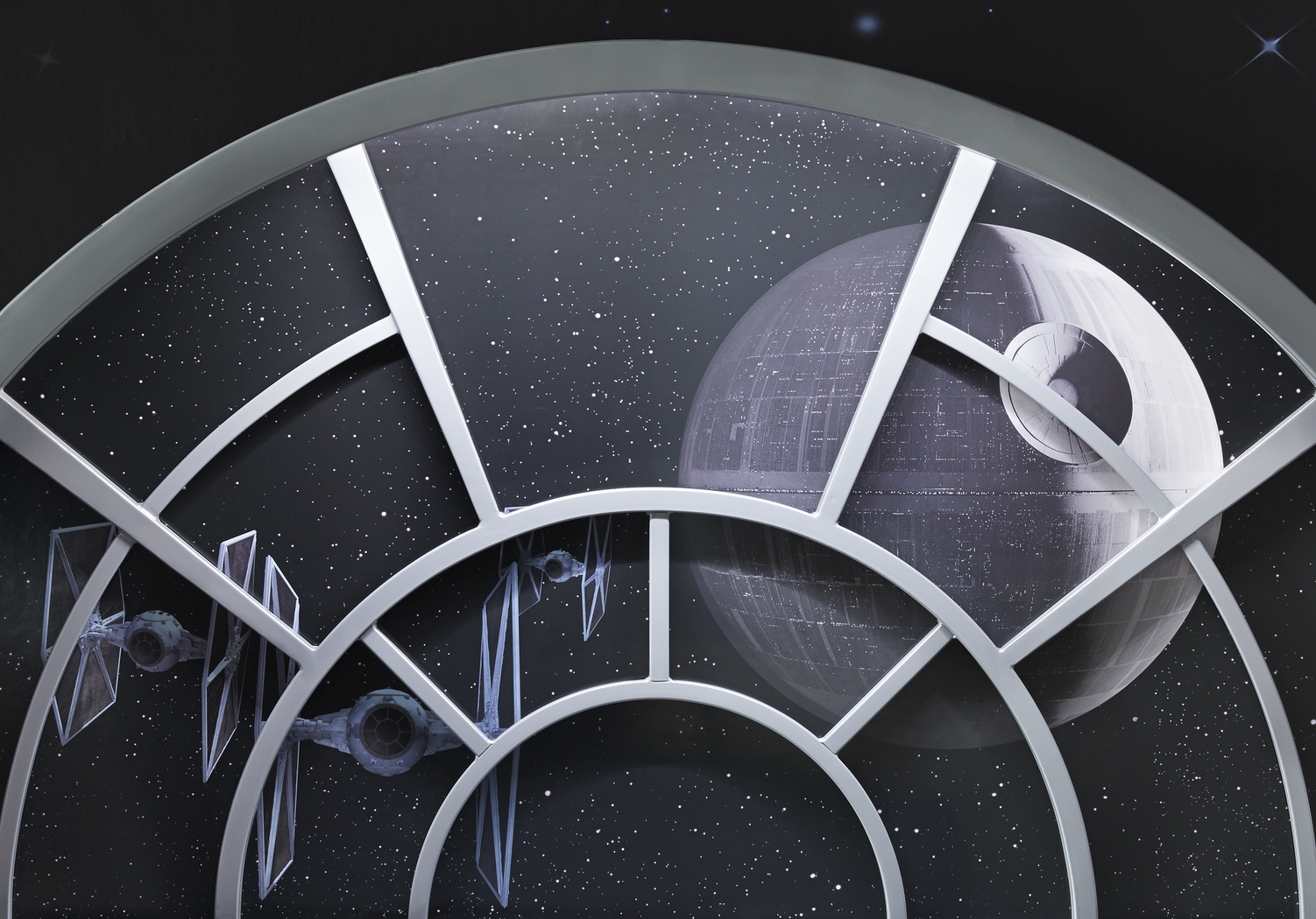 Star Wars Millennium Falcon™ Gray 3 Pc Twin Bookcase Bed - Thumbnail - Image 3