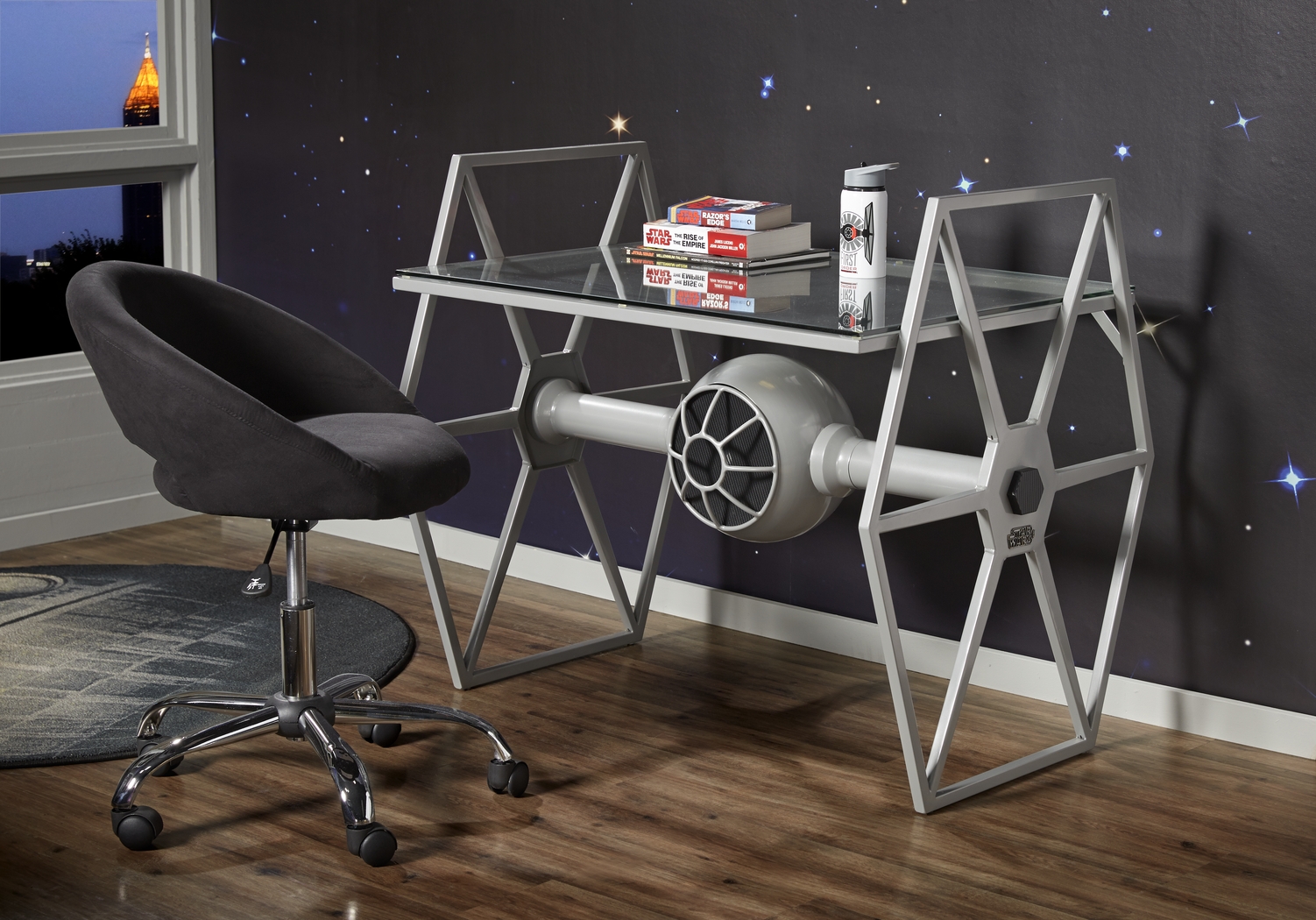 Kids Star Wars TIE Fighter™ Gray Desk - Thumbnail - Image 4