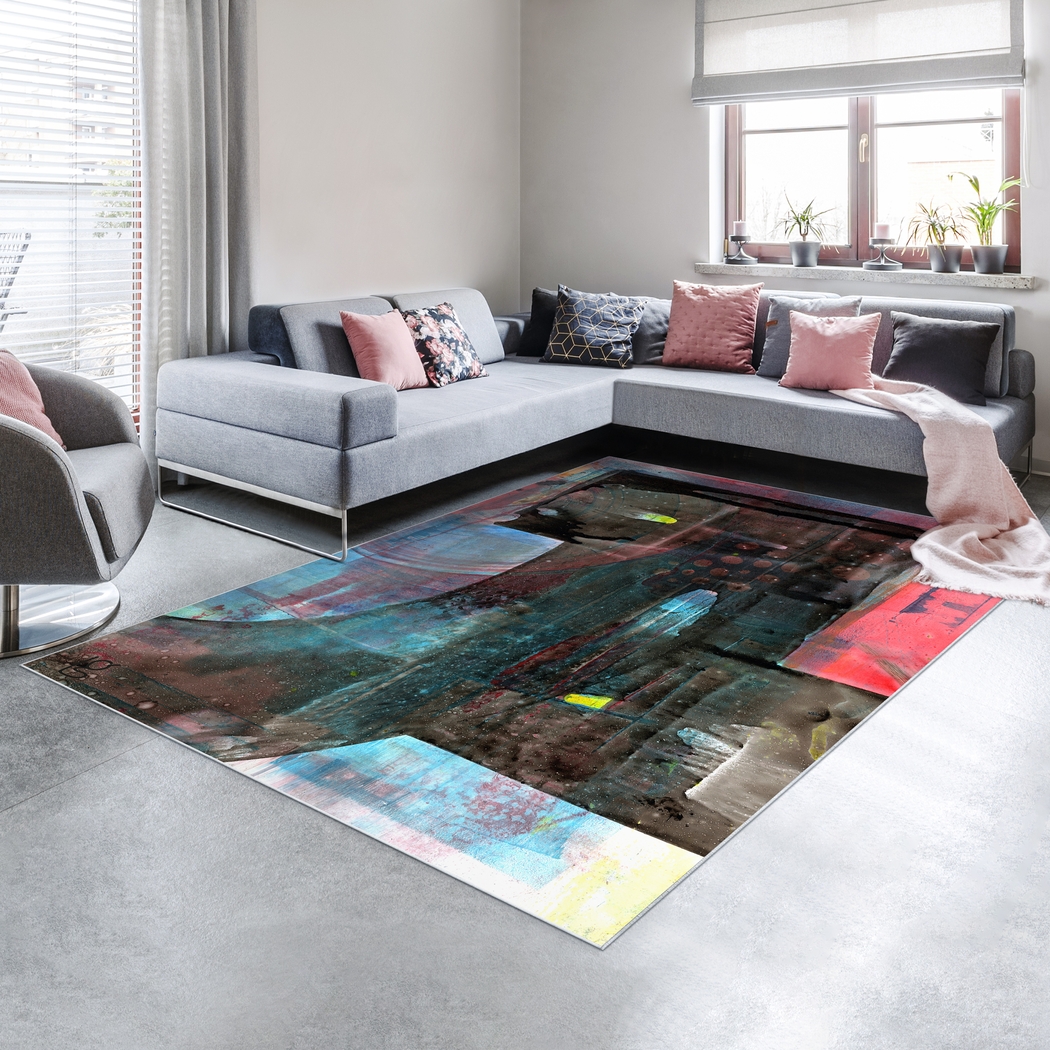 Starbaze Multi 7'7 x 10'5 Rug - Thumbnail - Image 2