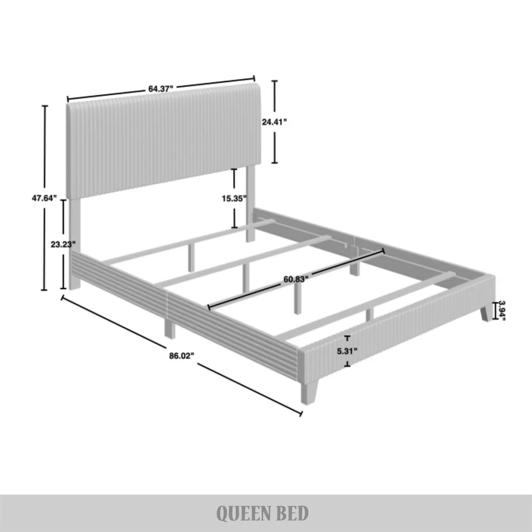 Starfallway Black Queen Bed - Thumbnail - Image 3