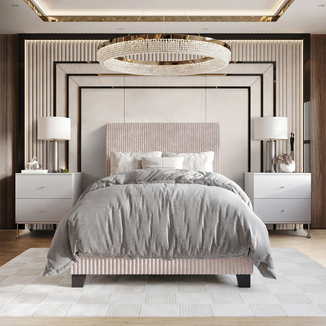 Starfallway Light Pink Twin Bed - Thumbnail - Image 2