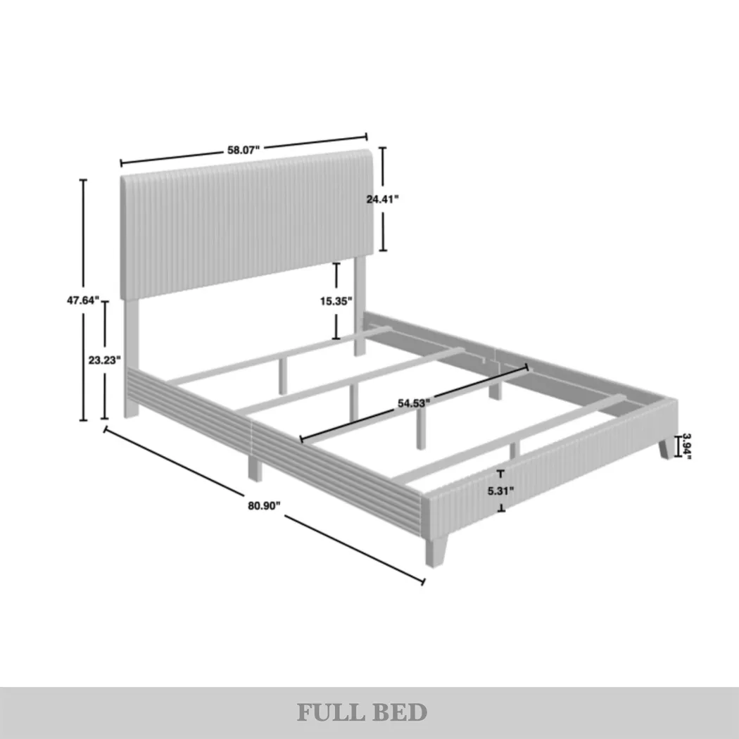 Starfallway White Full Bed - Thumbnail - Image 3