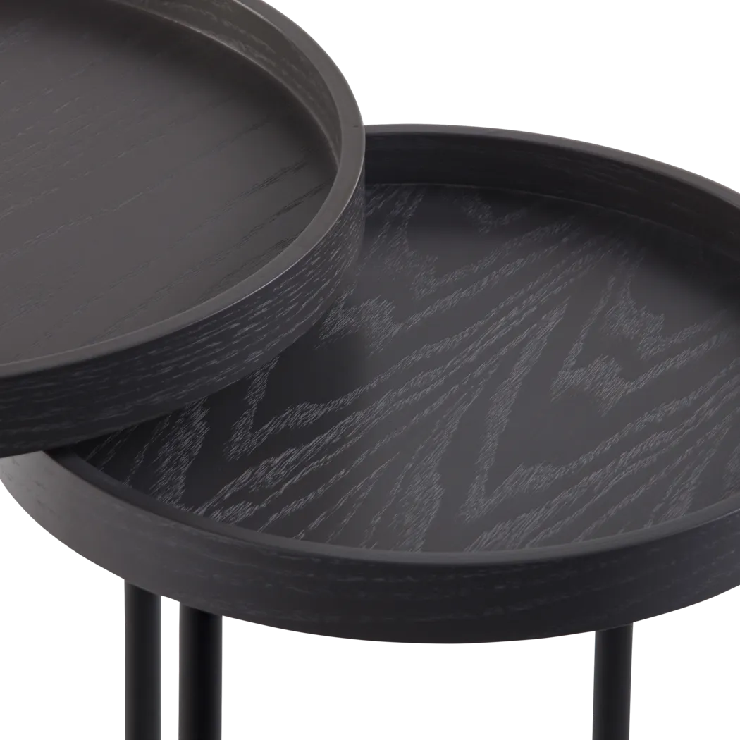 Starfinder Gray Nesting Tables, Set of 2 - Thumbnail - Image 4