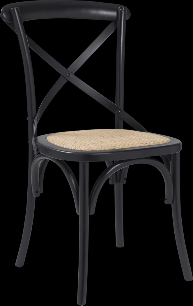 Starfrost Black Dining Chair, Set of 2 - Thumbnail - Image 4