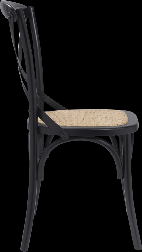 Starfrost Black Dining Chair, Set of 2 - Thumbnail - Image 5