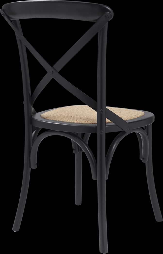 Starfrost Black Dining Chair, Set of 2 - Thumbnail - Image 6