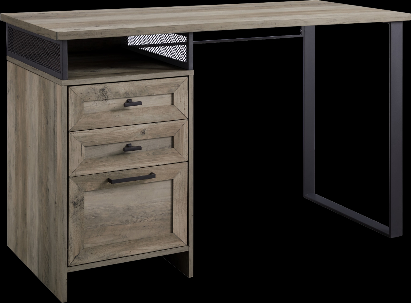 Starleigh Gray Desk - Thumbnail - Image 1