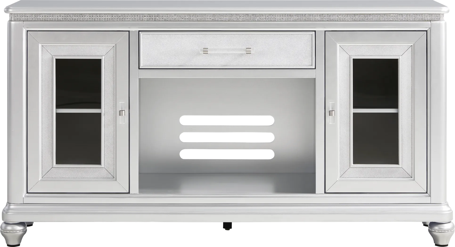 Starlet Lane Silver 66 in. Console - Thumbnail - Image 1