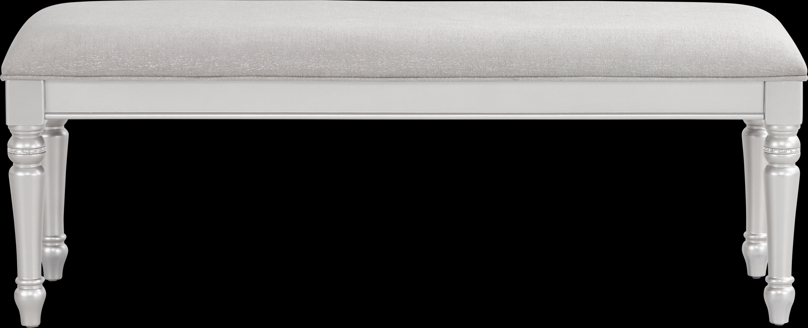 Starlet Lane Silver Bench - Thumbnail - Image 1