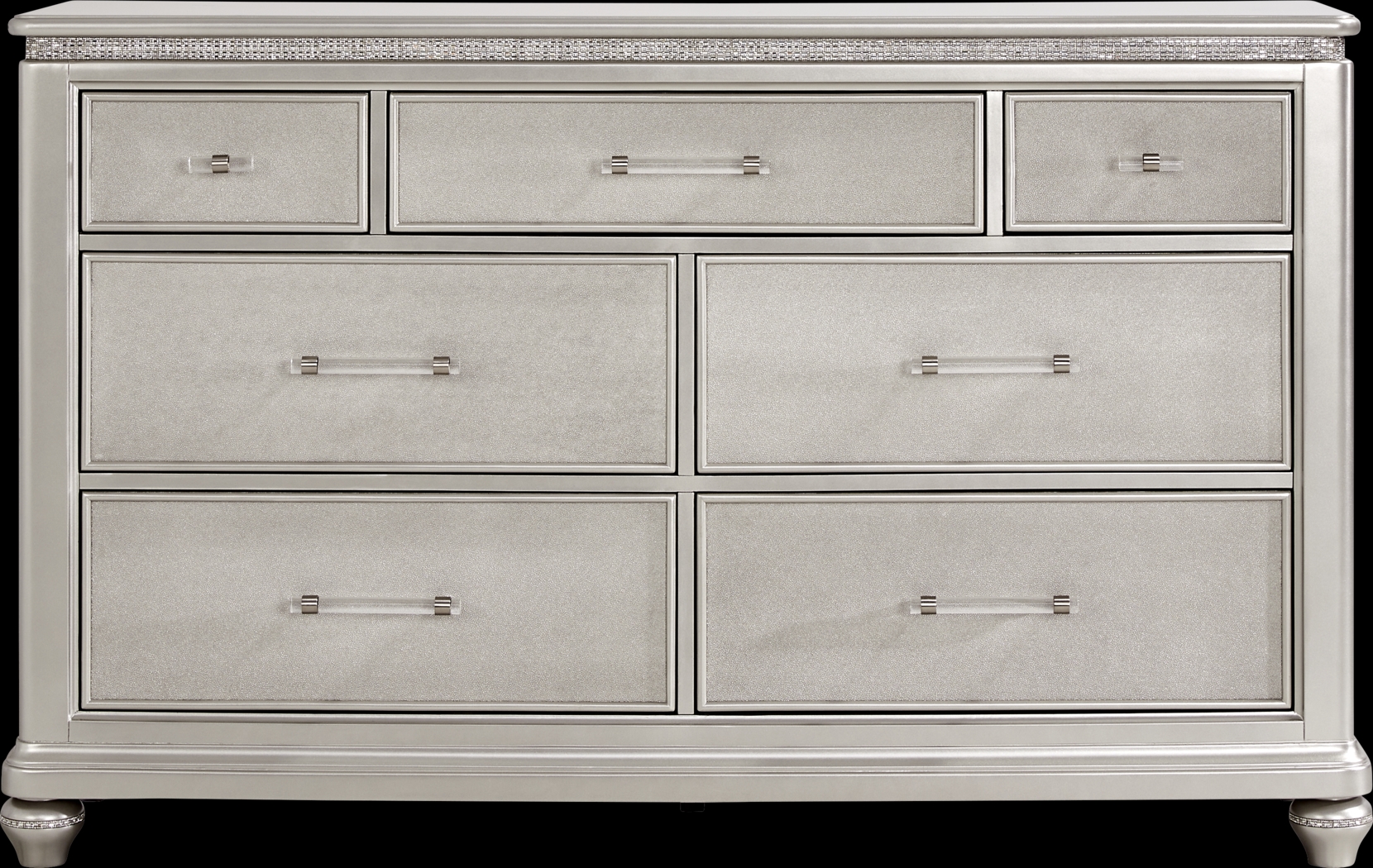 Starlet Lane Silver 5 Pc Queen Bedroom - Thumbnail - Image 6