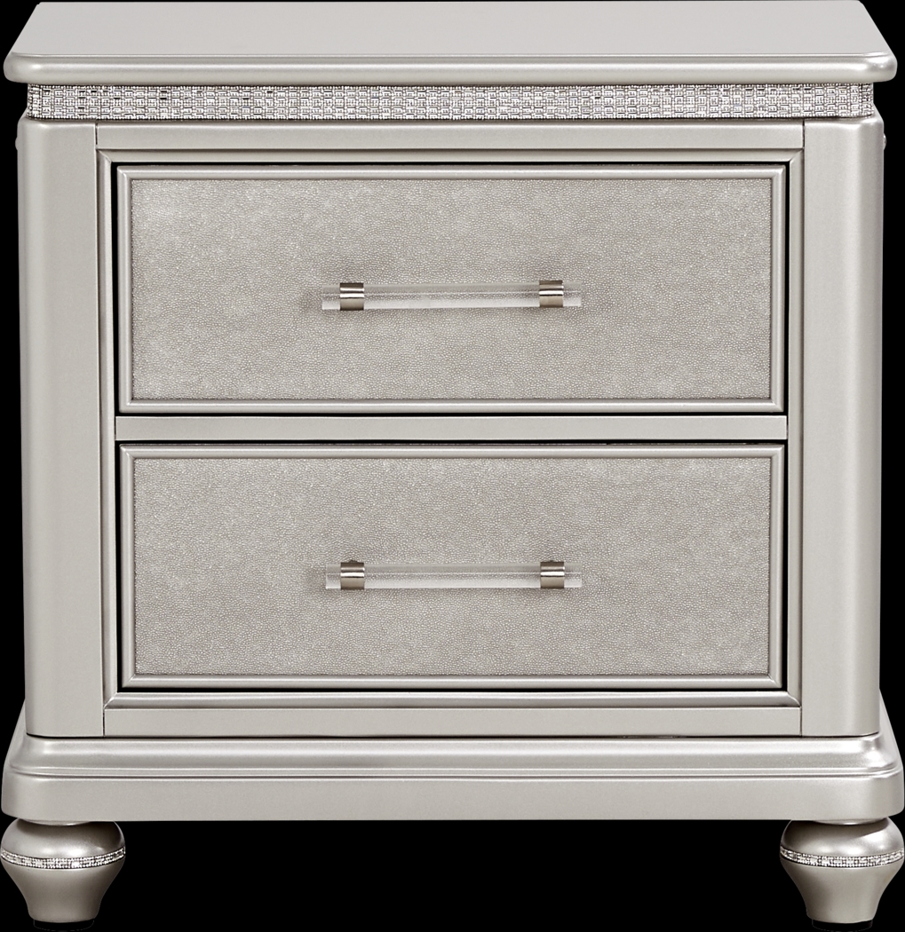 Starlet Lane Silver 7 Pc Queen Bedroom - Thumbnail - Image 10