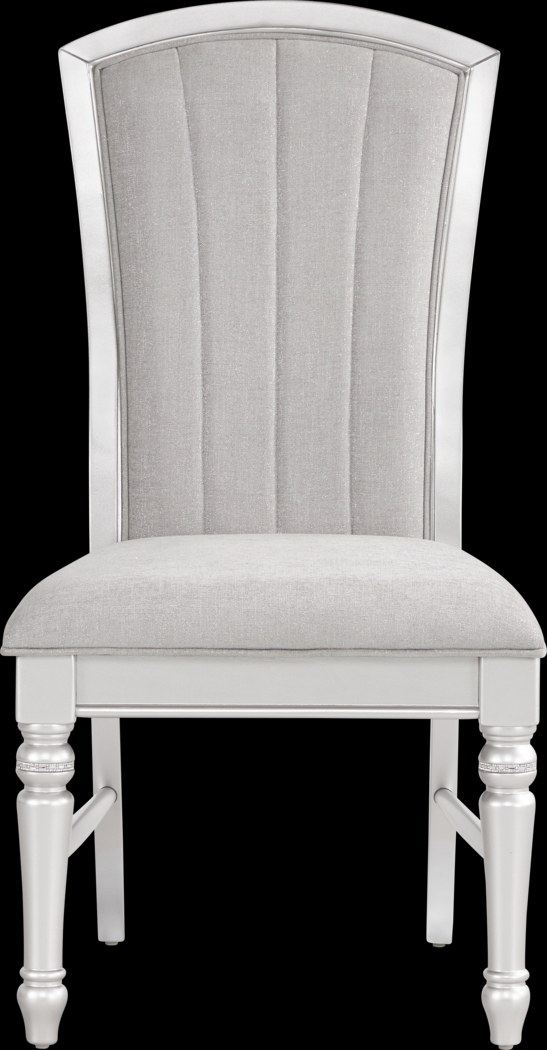 Starlet Lane Silver 5 Pc Rectangle Dining Room - Thumbnail - Image 5