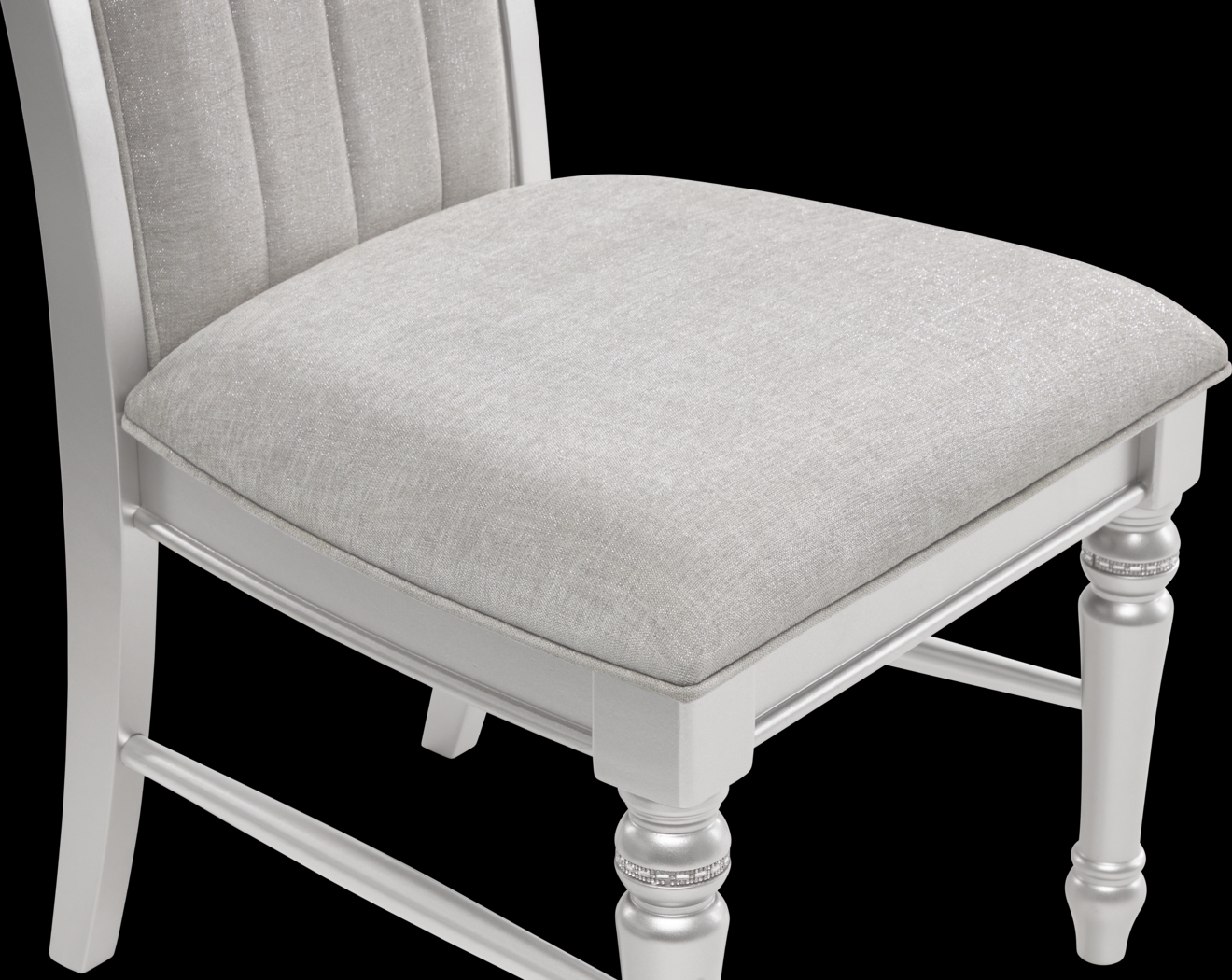 Starlet Lane Silver 5 Pc Rectangle Dining Room - Thumbnail - Image 7