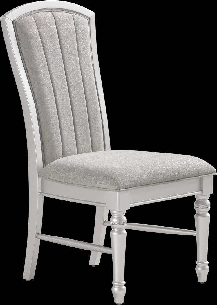 Starlet Lane Silver 5 Pc Rectangle Dining Room - Thumbnail - Image 4