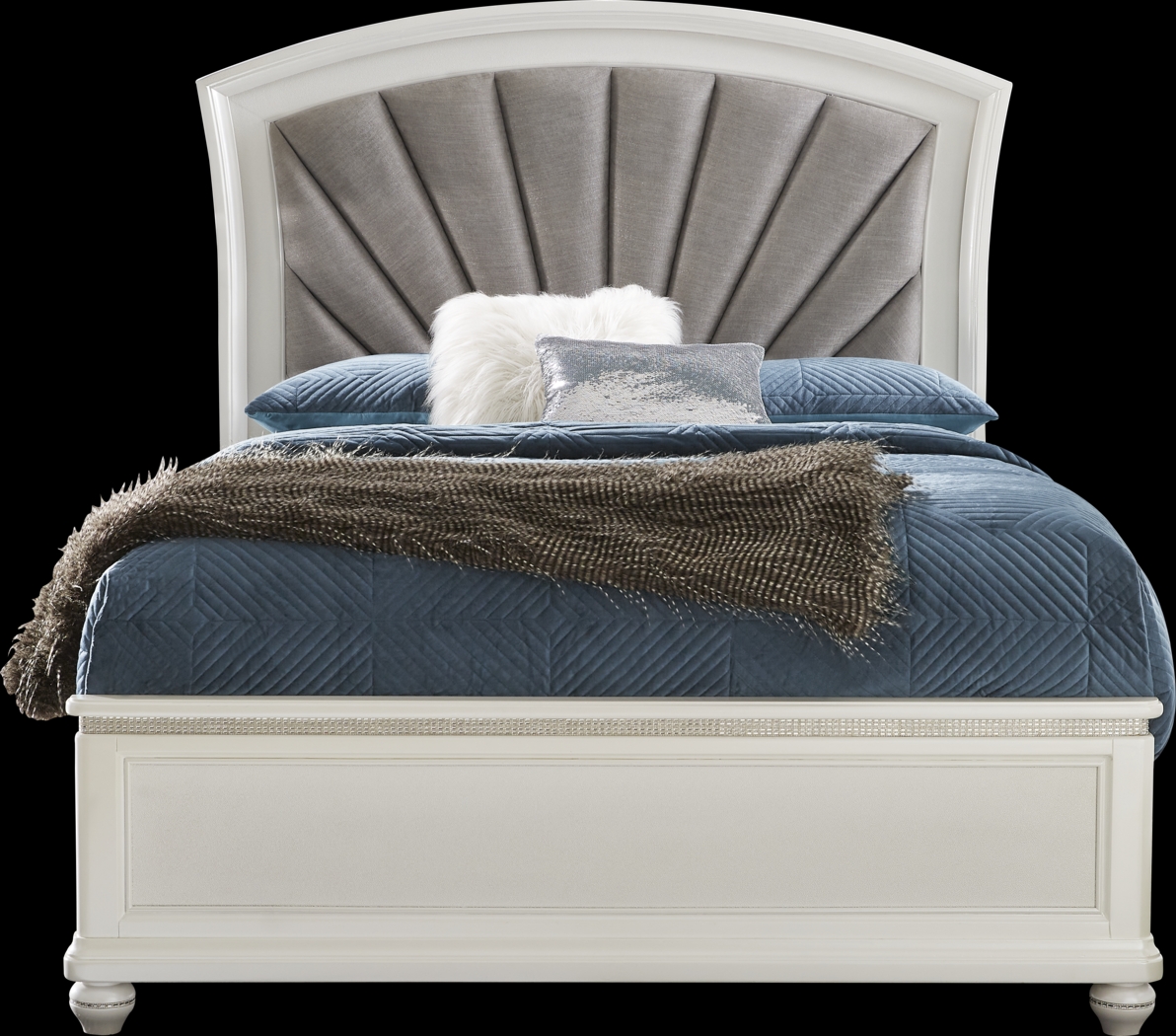 Starlet Lane White 5 Pc King Bedroom - Thumbnail - Image 2