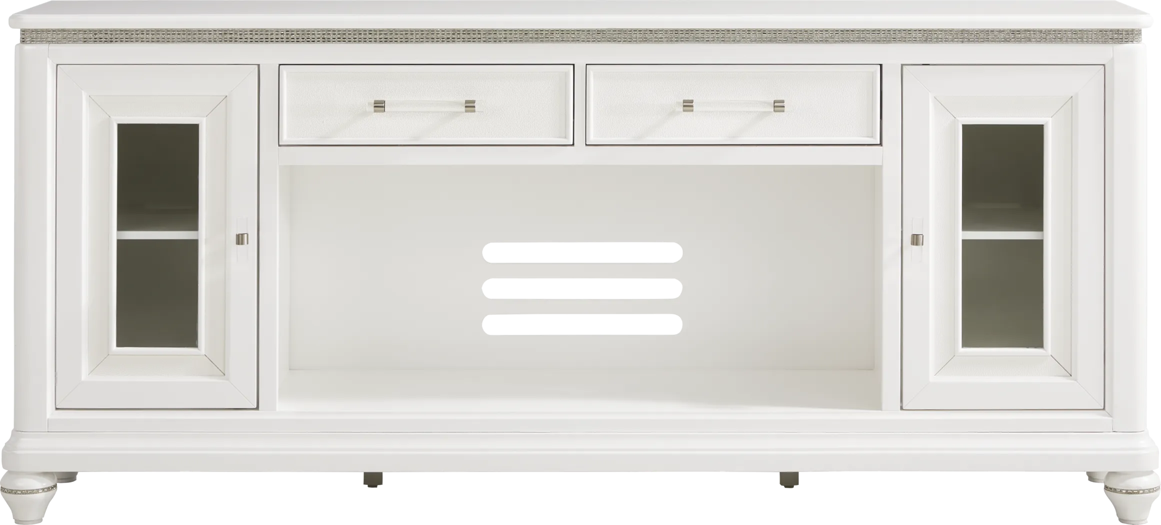 Starlet Lane White 80 in. Console - Thumbnail - Image 1