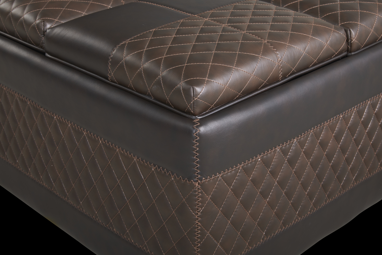 Starline Road Brown Storage Ottoman - Thumbnail - Image 4