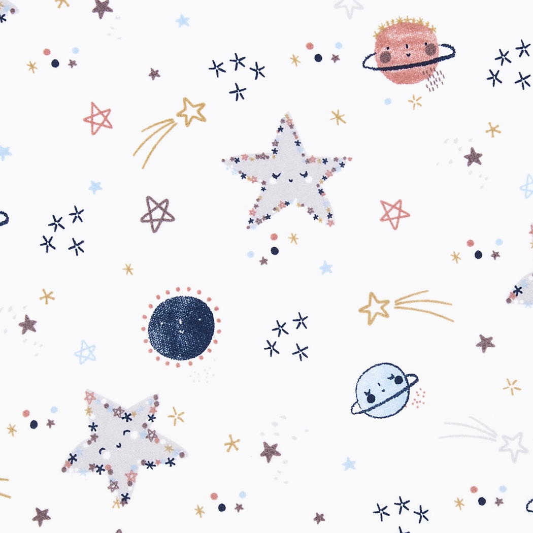 Starlit Dreams Gray 4 Pc Baby Bedding Set - Thumbnail - Image 4