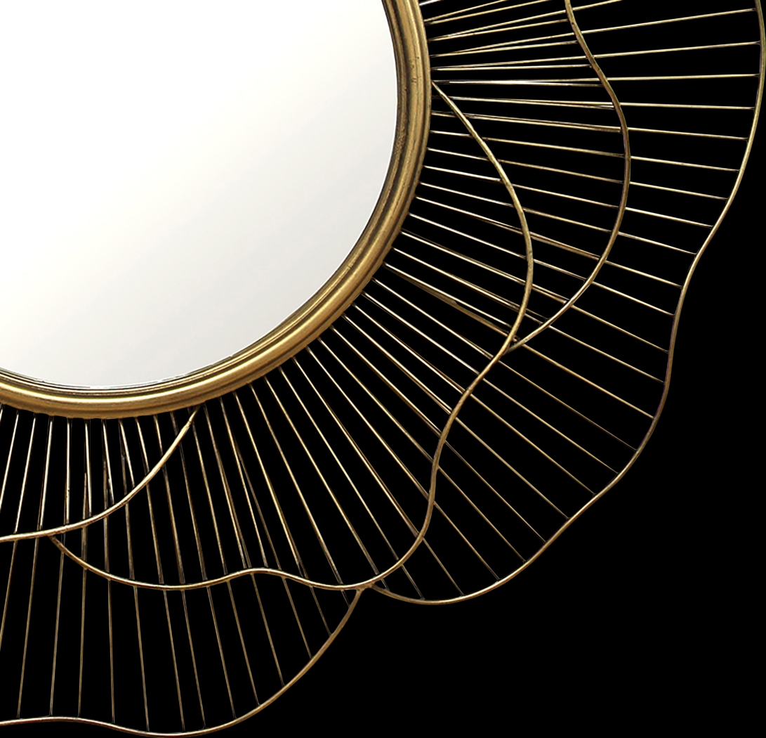 Starlynn Gold Mirror - Thumbnail - Image 3