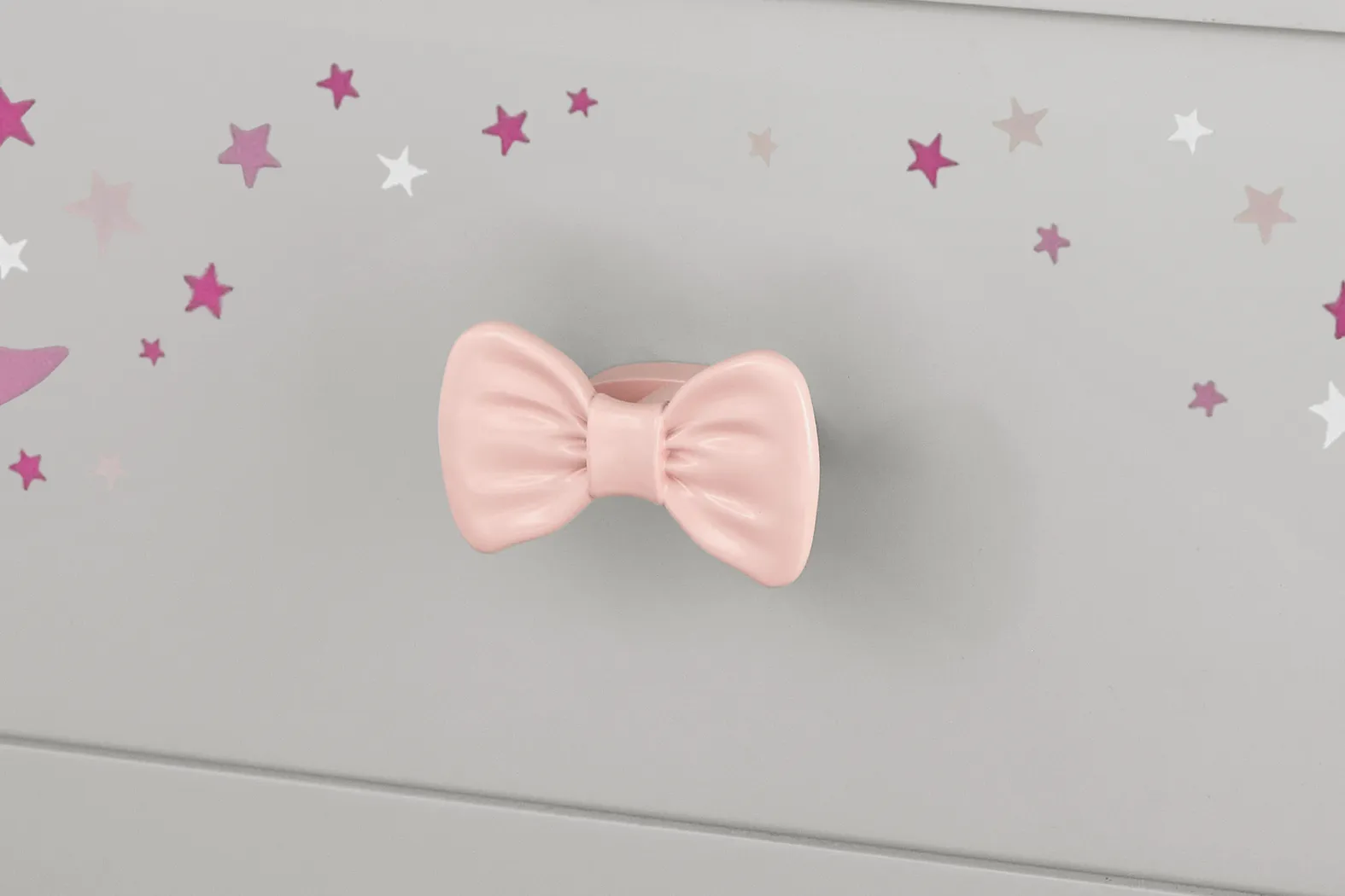 Starry Dreams with Minnie Mouse Gray Nightstand - Thumbnail - Image 3