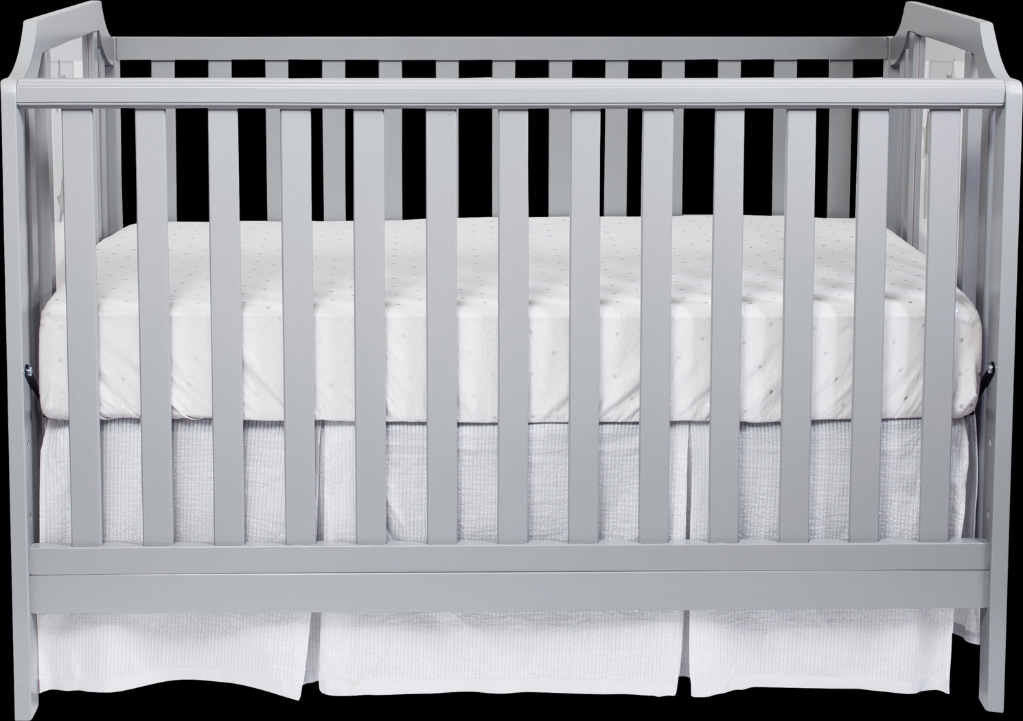 Kids Starry Grove Light Gray Convertible Crib - Thumbnail - Image 3