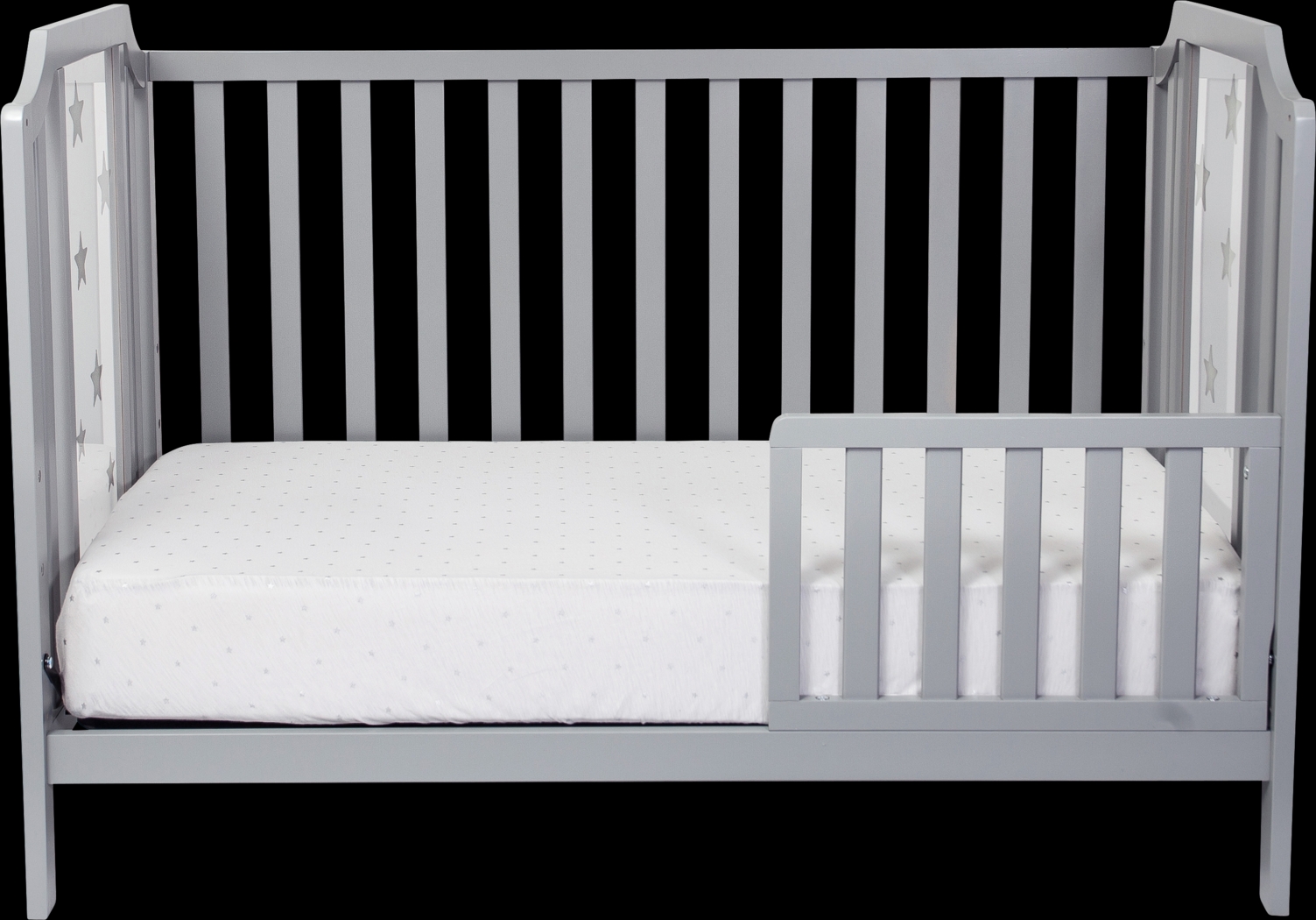 Kids Starry Grove Light Gray Convertible Crib - Thumbnail - Image 5