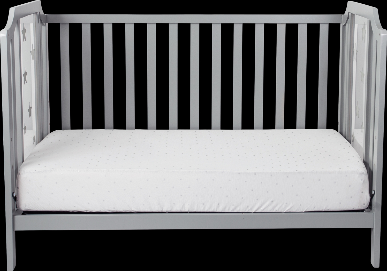 Kids Starry Grove Light Gray Convertible Crib - Thumbnail - Image 7