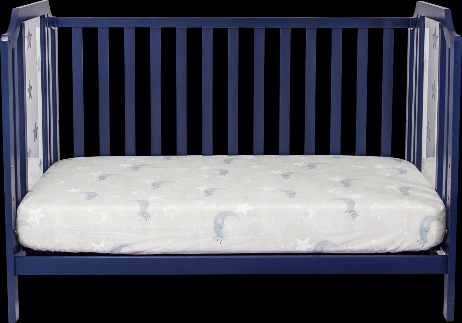 Kids Starry Grove Navy Convertible Crib - Thumbnail - Image 7
