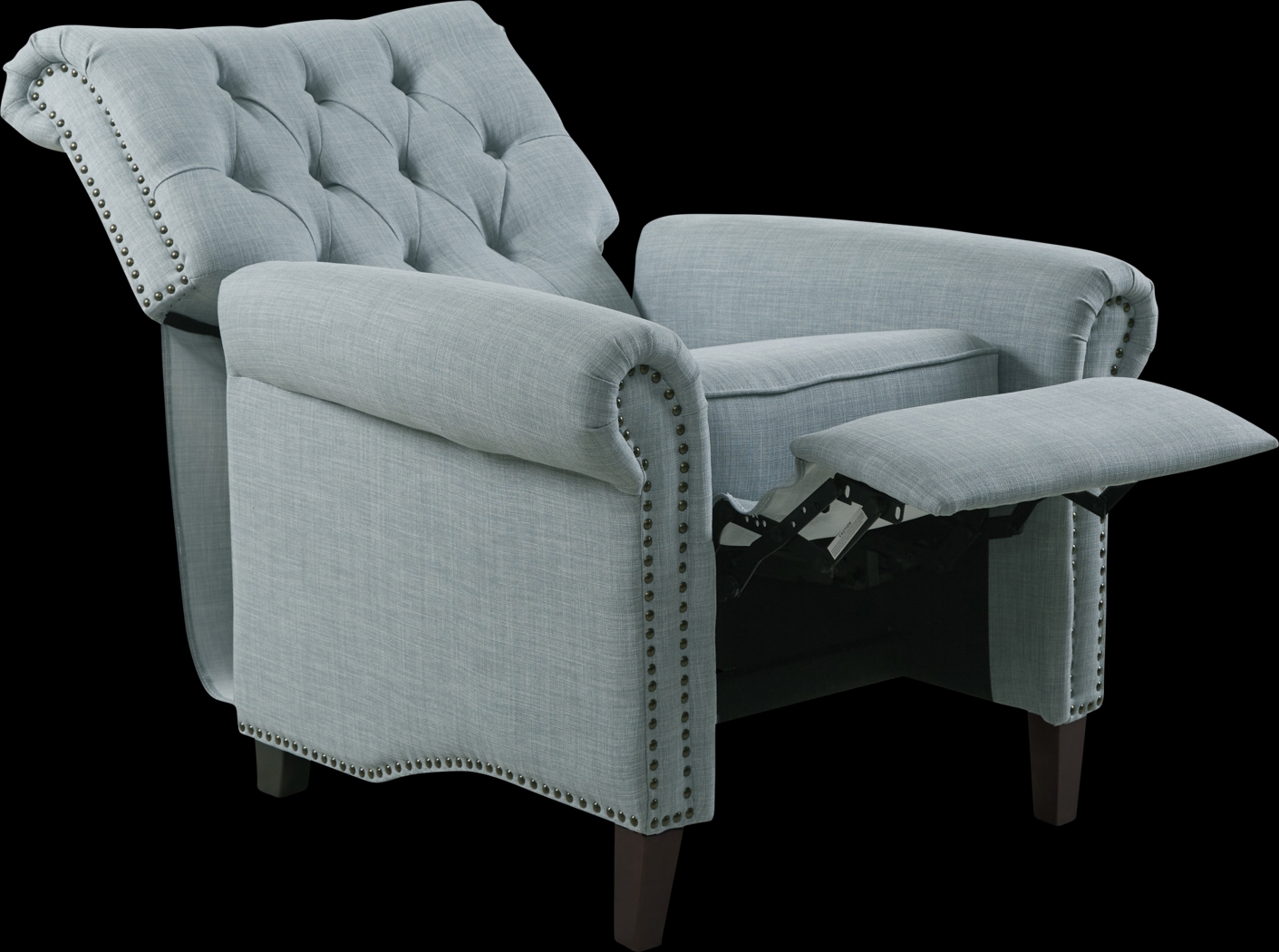 Starware Blue Manual Recliner - Thumbnail - Image 3