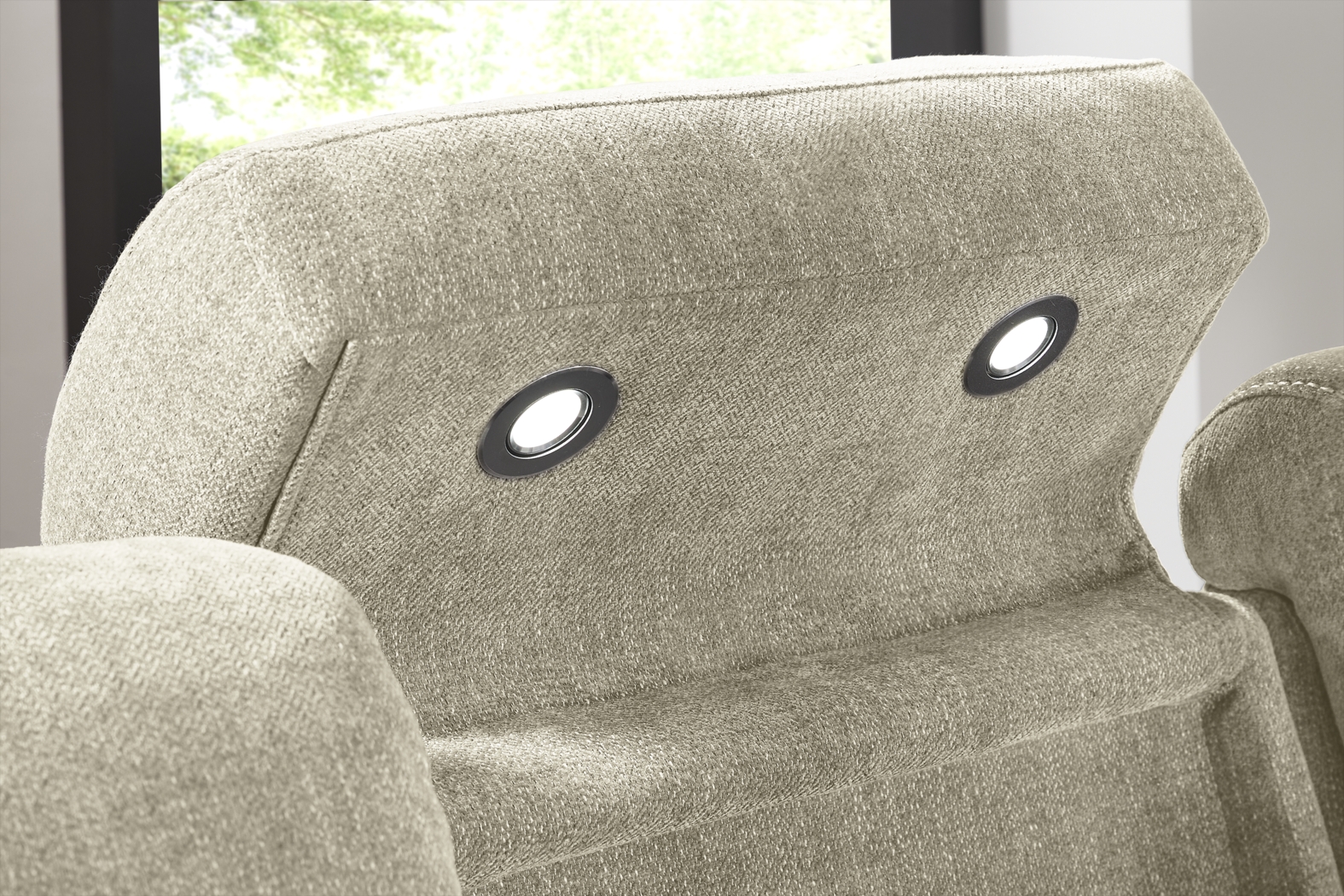 State Street Beige 2 Pc Living Room with Dual Power Reclining Sofa - Thumbnail - Image 8