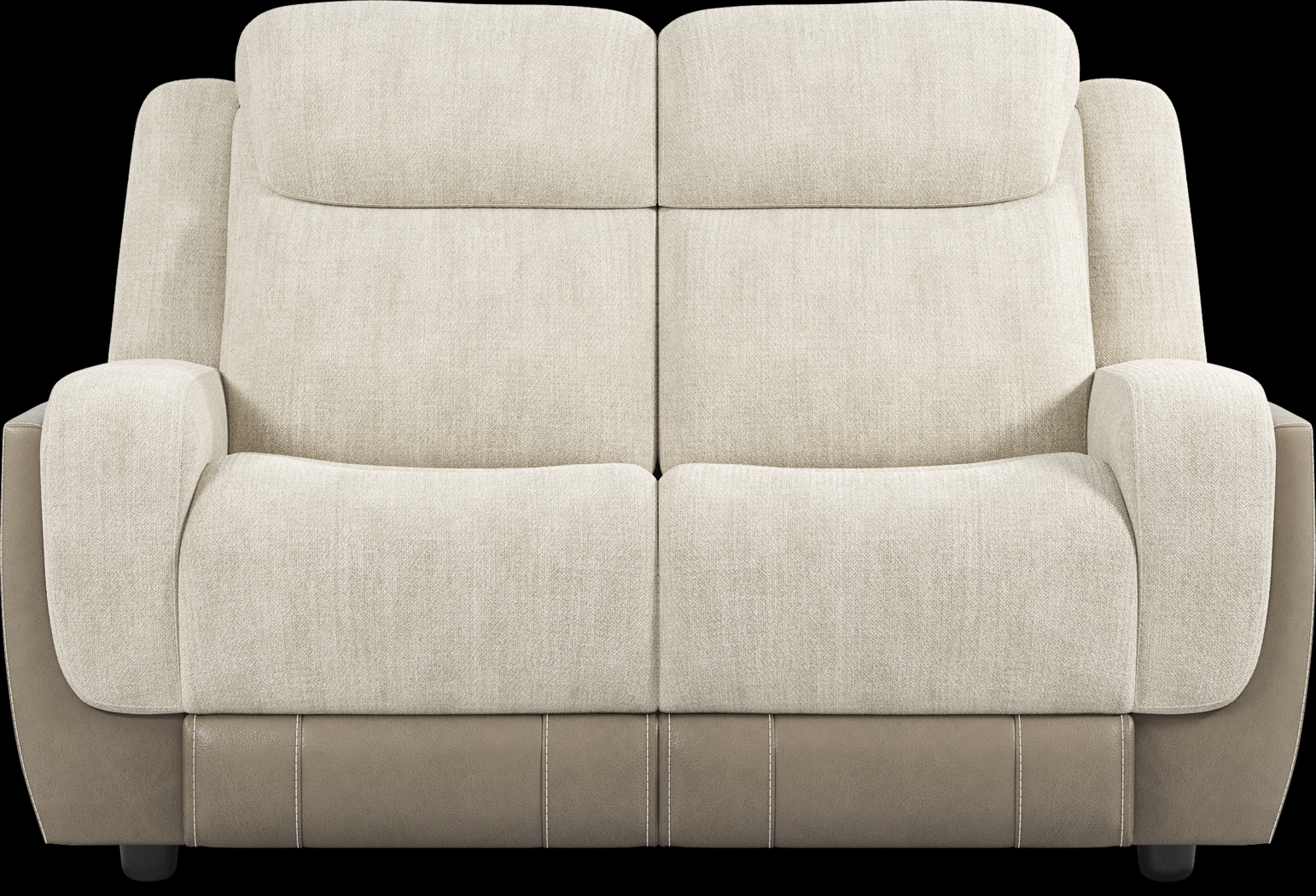 State Street Beige Loveseat - Thumbnail - Image 1