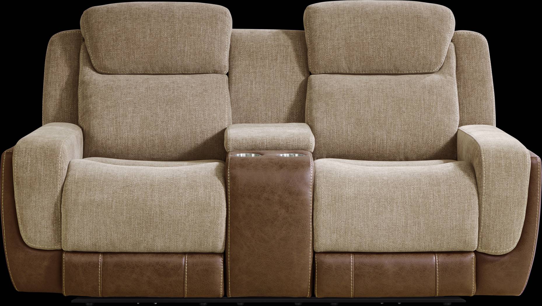 State Street Camel 2 Pc Dual Power Reclining Living Room - Thumbnail - Image 5