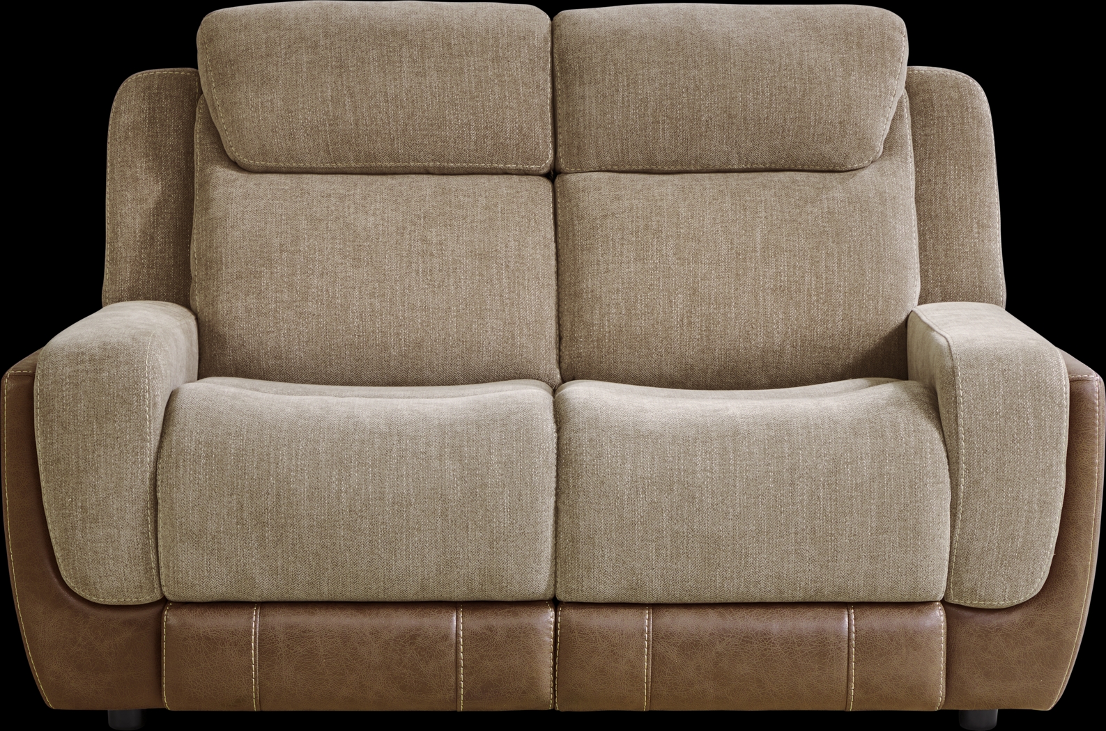 State Street Camel 7 Pc Living Room with Dual Power Reclining Sofa - Thumbnail - Image 4