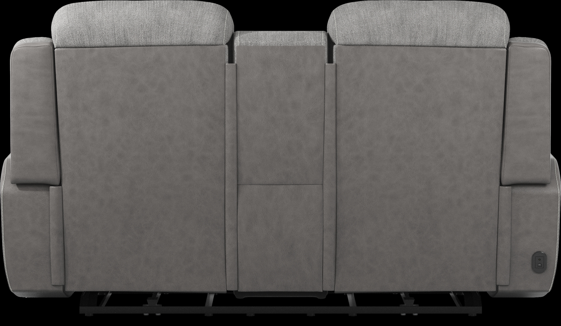 State Street Gray 7 Pc Dual Power Reclining Living Room - Thumbnail - Image 16