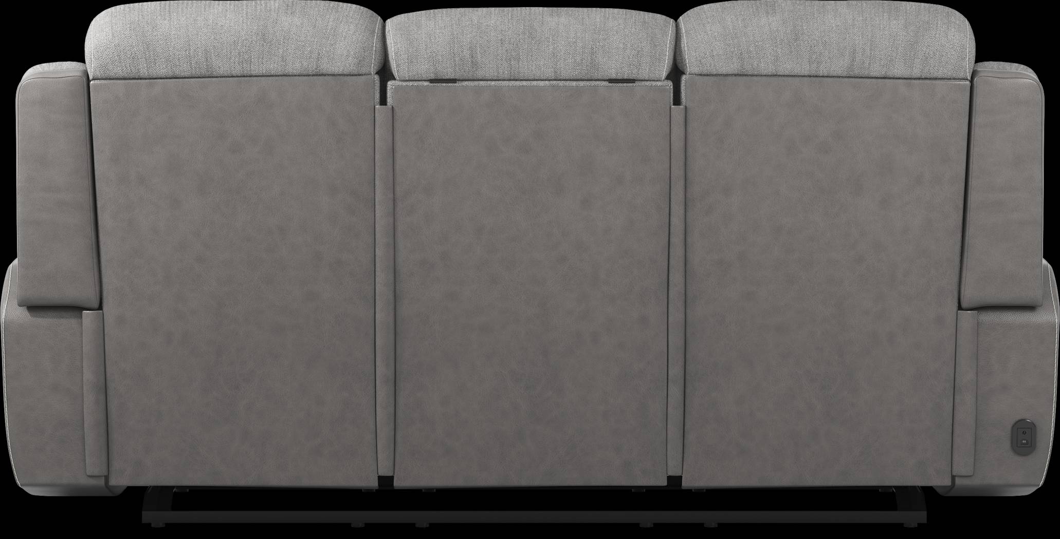 State Street Gray 7 Pc Dual Power Reclining Living Room - Thumbnail - Image 4