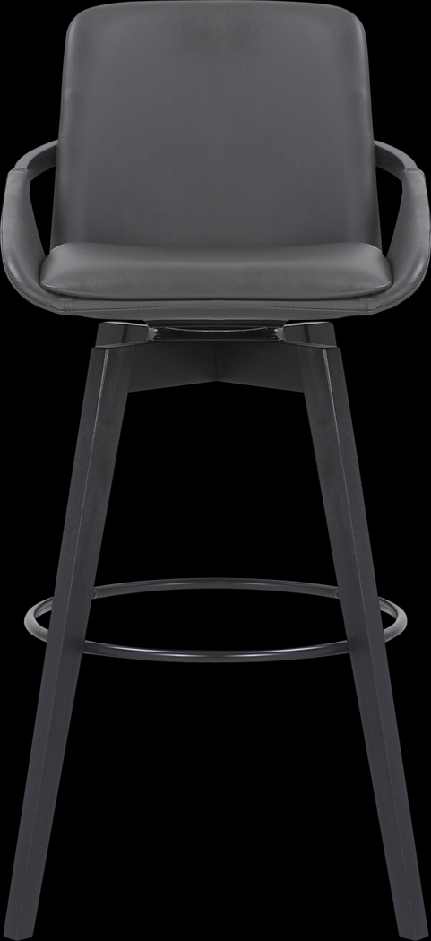 Statistreet Gray Swivel Barstool - Thumbnail - Image 3