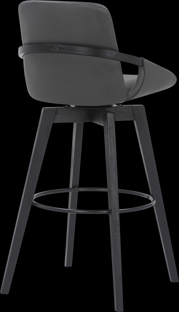 Statistreet Gray Swivel Barstool - Thumbnail - Image 5