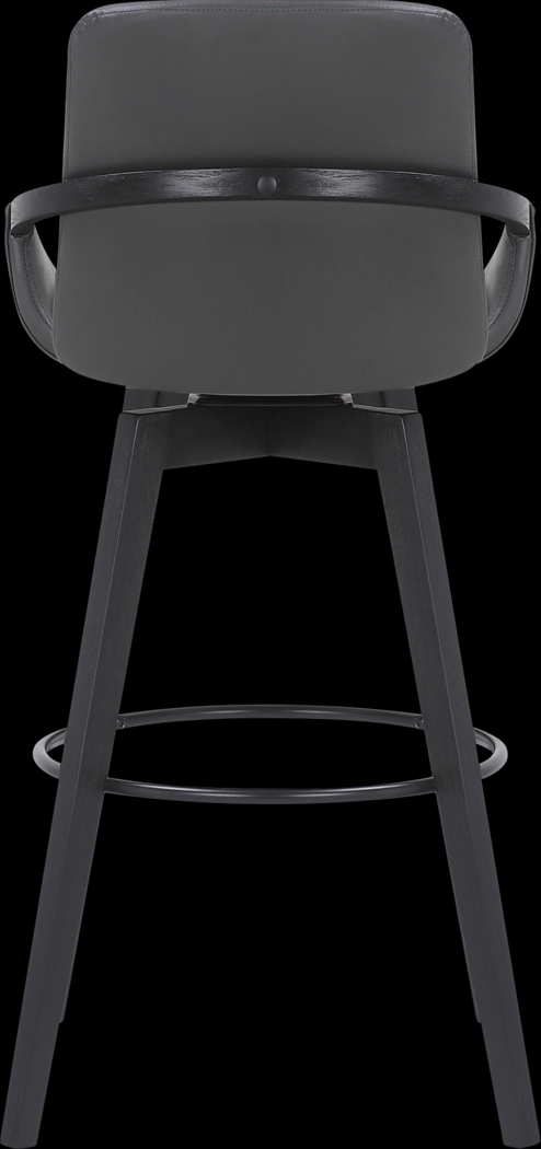Statistreet Gray Swivel Barstool - Thumbnail - Image 6