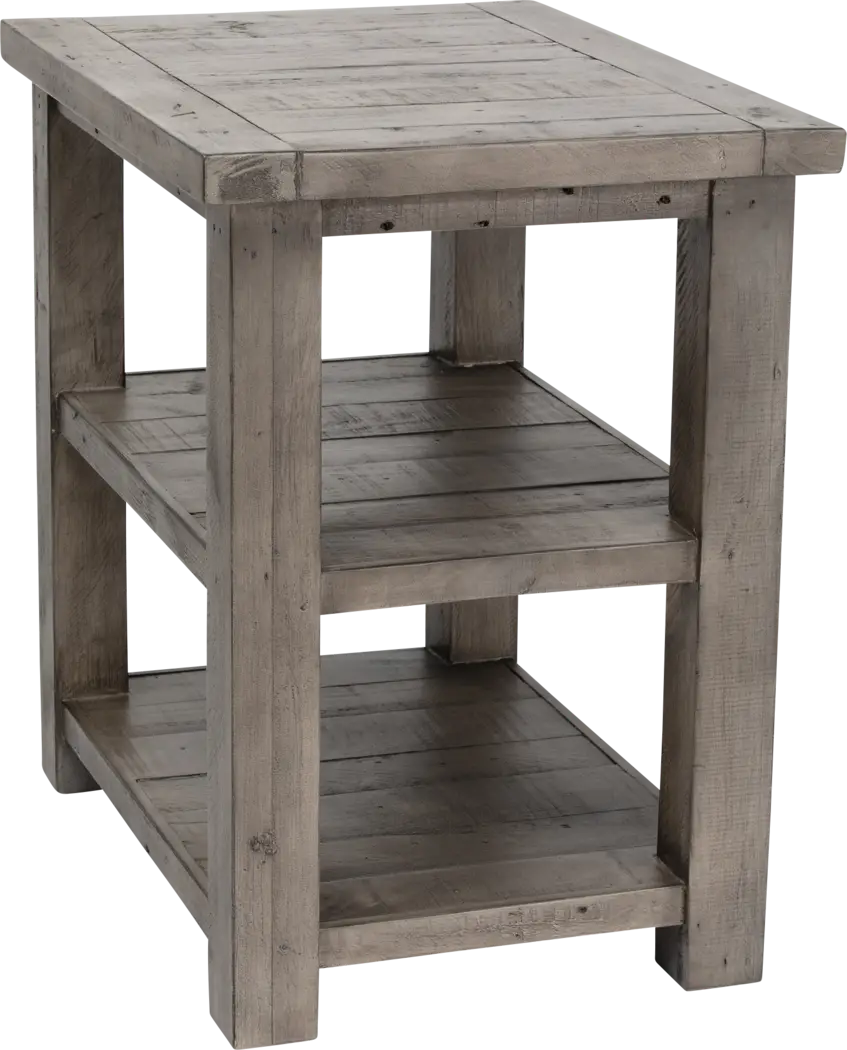 Staufen Gray End Table - Thumbnail - Image 1