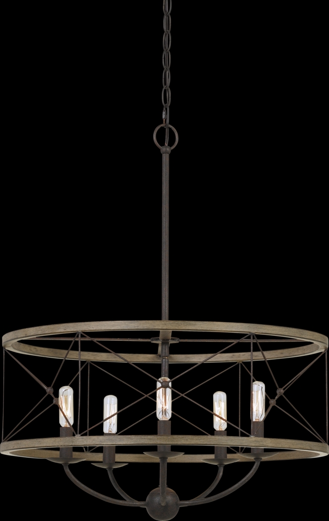 Stauffer Lane Black Chandelier - Thumbnail - Image 1