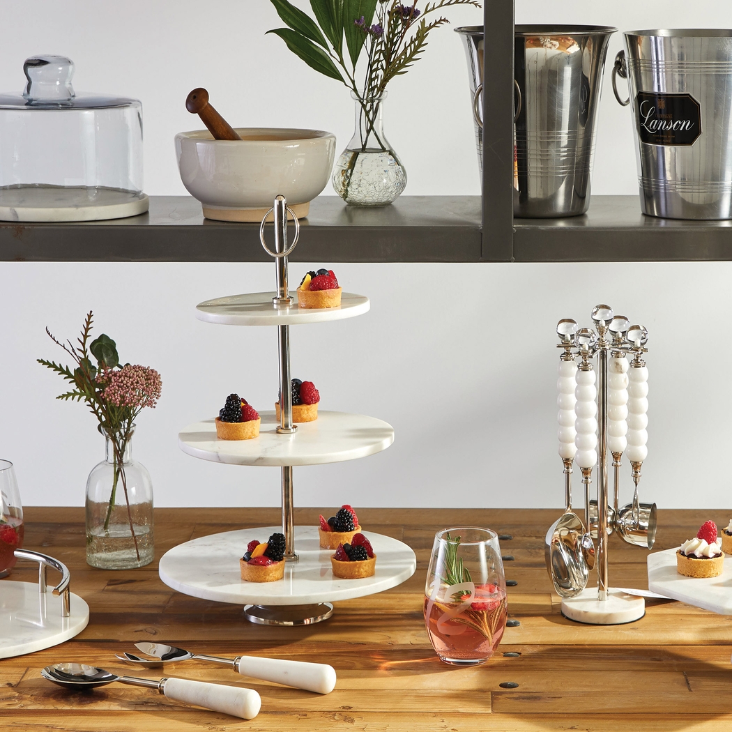 Steadmont White Serving Set - Thumbnail - Image 2