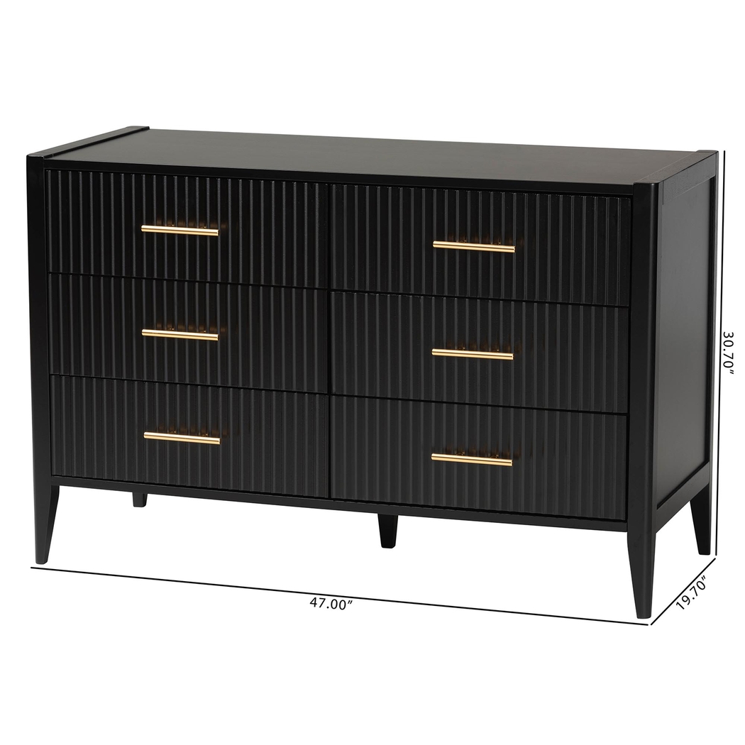 Steagall Black Dresser - Thumbnail - Image 3