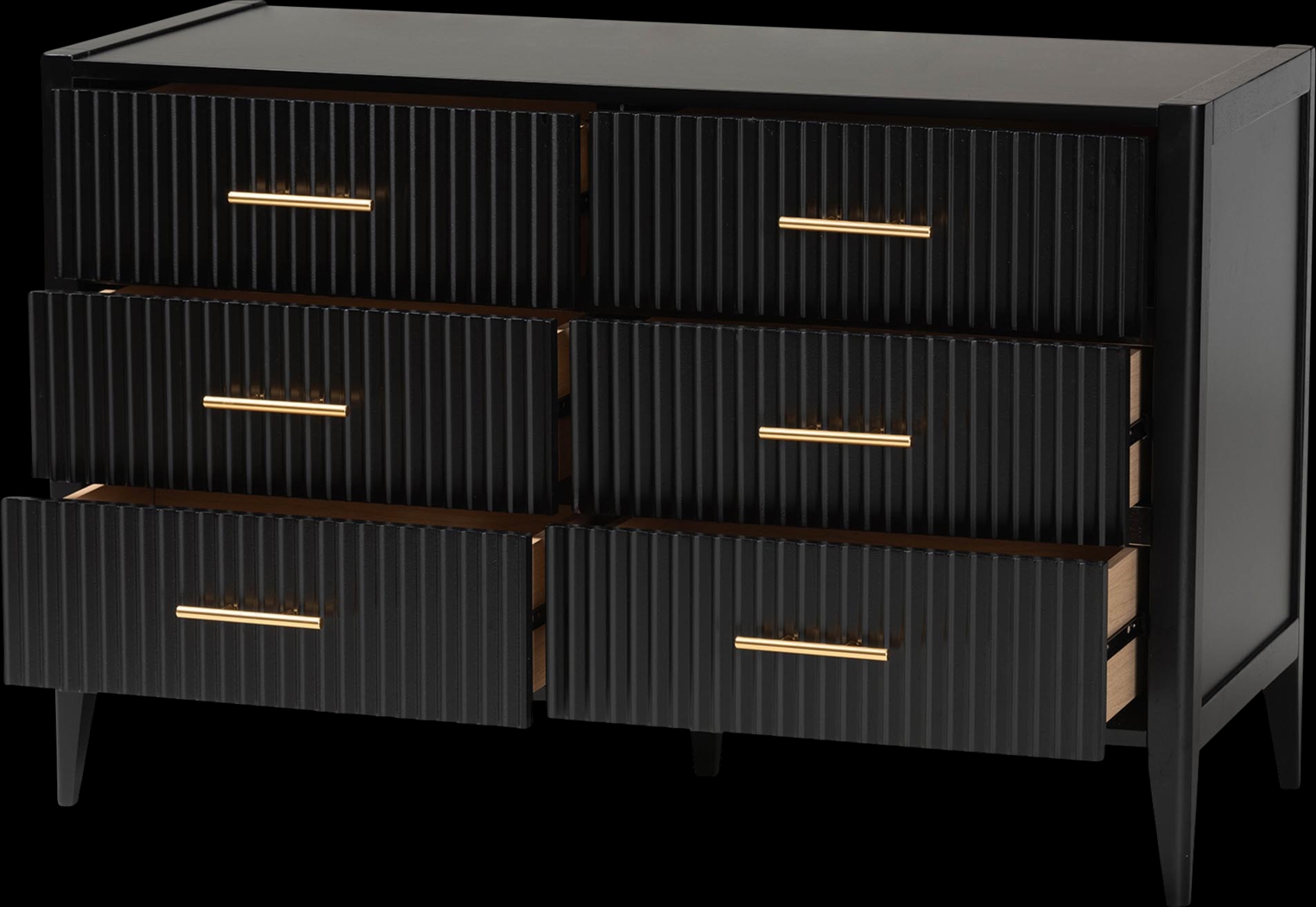 Steagall Black Dresser - Thumbnail - Image 4