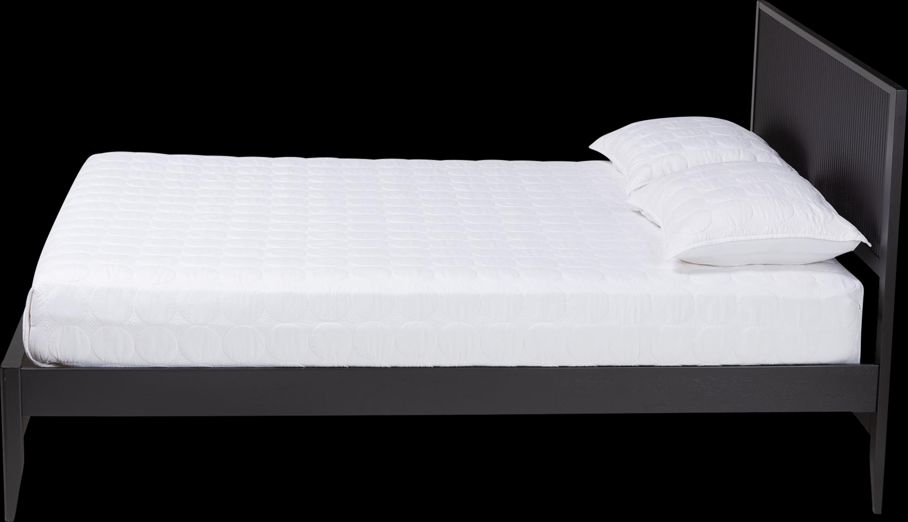 Steagall Black Queen Bed - Thumbnail - Image 3