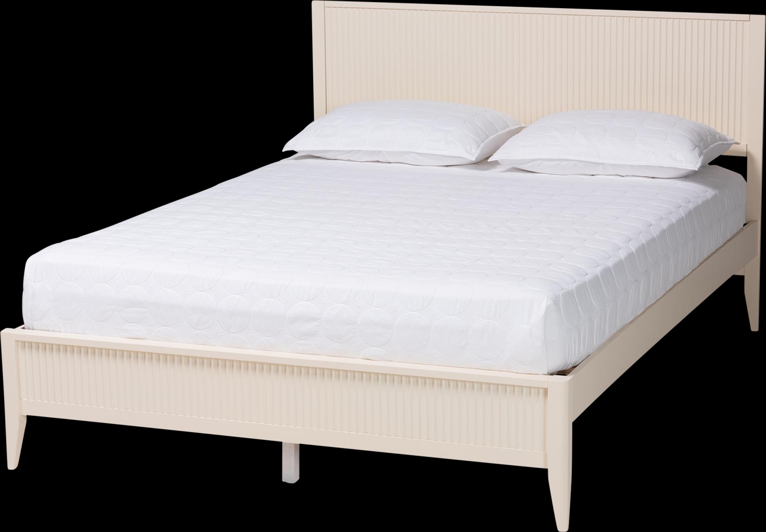 Steagall Ivory King Bed - Thumbnail - Image 1
