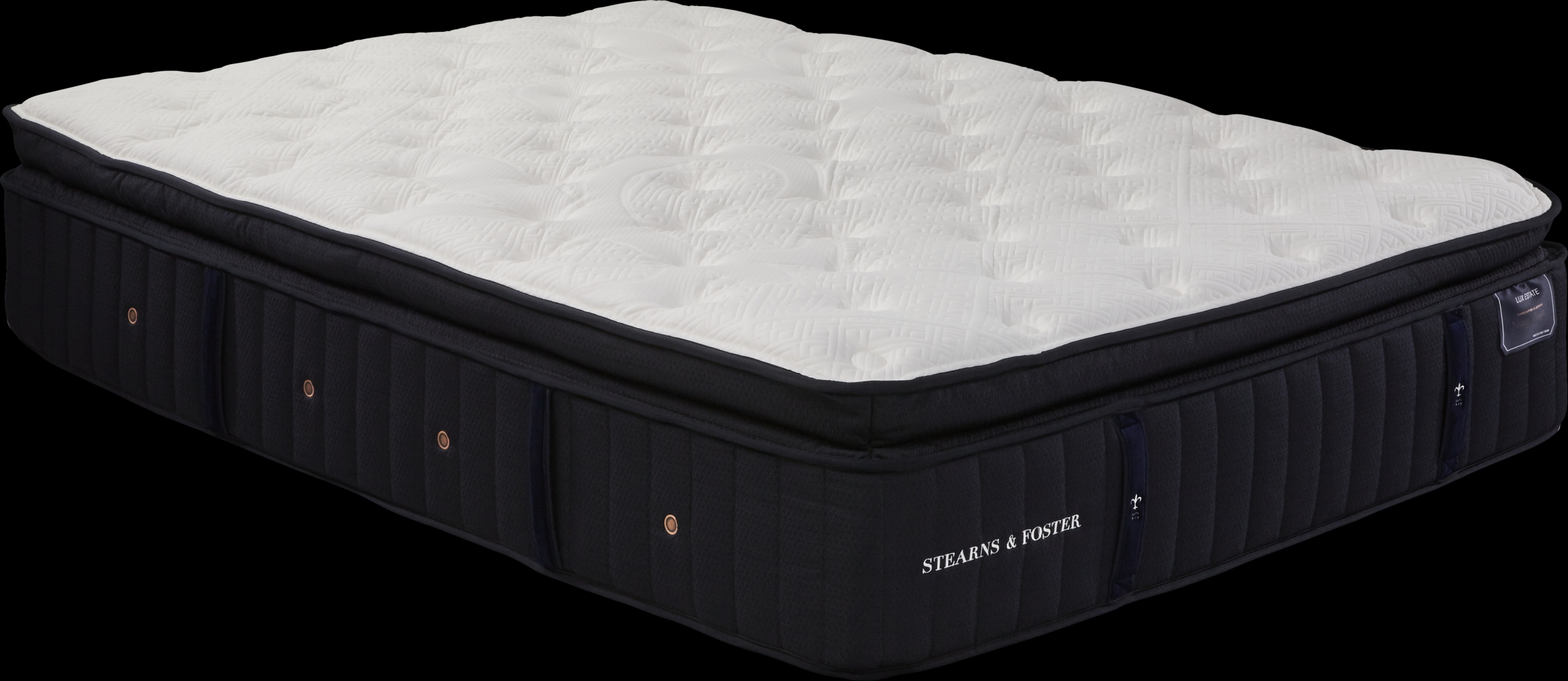 Stearns and Foster Cassatt Lux Extra Firm Euro Pillowtop Queen Mattress - Thumbnail - Image 1