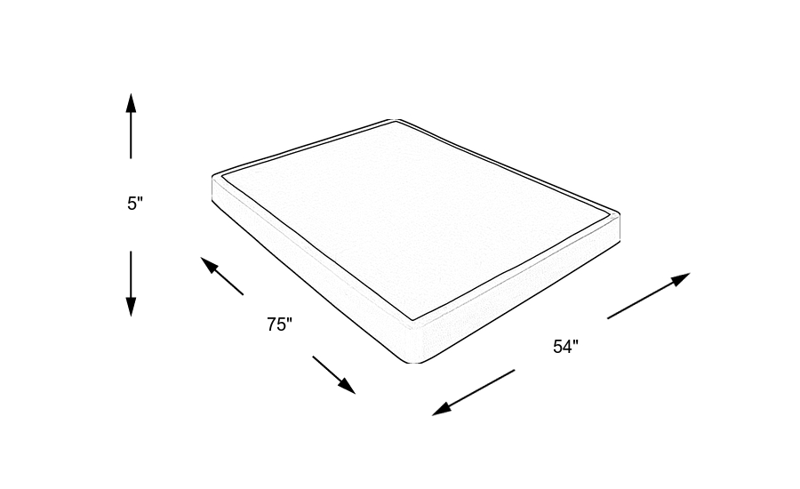 Dimension Image. Please refer to the Dimension Tab on this page for dimension details.