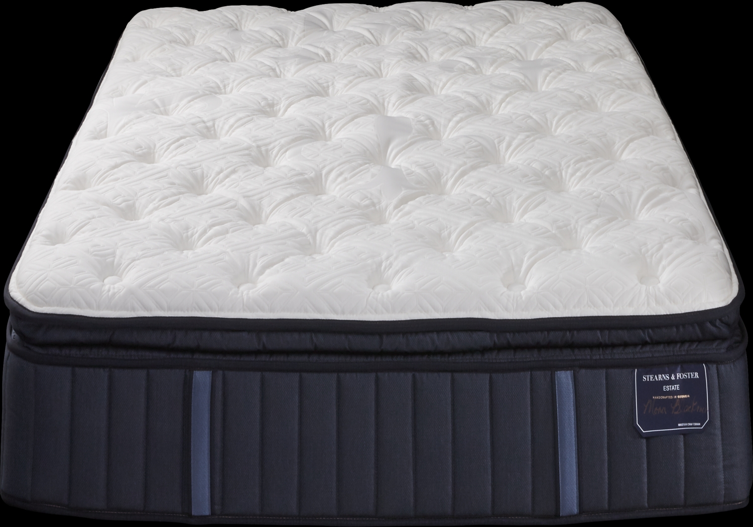 Stearns and Foster Hurston Luxe Plush Euro Pillowtop King Mattress - Thumbnail - Image 2