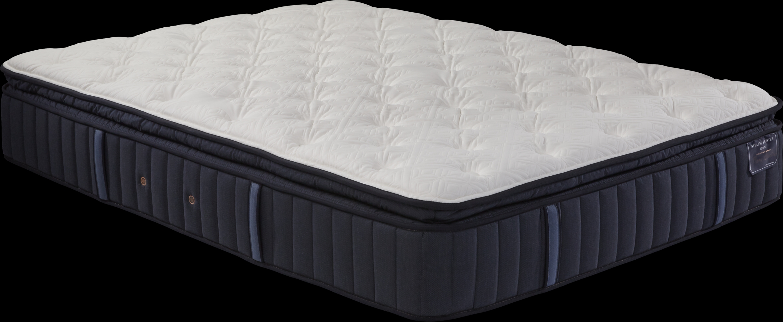 Stearns and Foster Hurston Luxe Plush Euro Pillowtop King Mattress - Thumbnail - Image 1